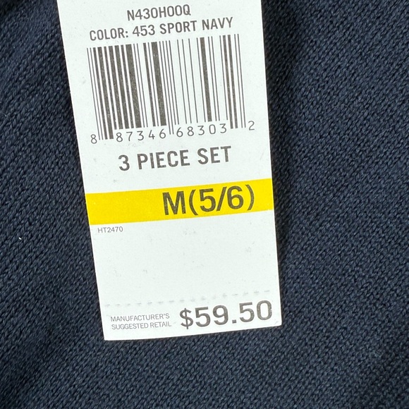Nautica Blue and Gray Kids Boy’s 3 PC Matching Set Size M (5-6) - Picture 12 of 16